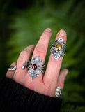 Bague sphène titanite taille réglable