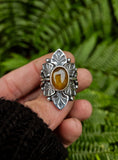 Bague sphène titanite taille réglable
