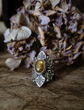 Bague sphène titanite taille réglable