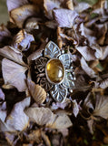 Bague sphène titanite taille réglable