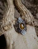 Bague sphène titanite taille réglable