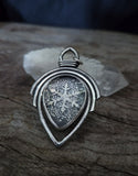 Pendentif quartz/flocon