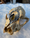 Pendentif citrine fumé