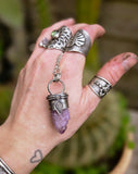 Pendentif amethyste cactus