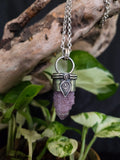 Pendentif amethyste cactus