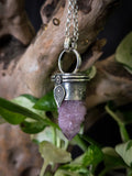 Pendentif amethyste cactus