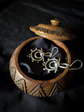 Boucles d'oreilles tribal