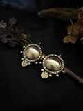 Boucles d'oreilles ethnique laiton