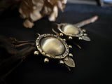 Boucles d'oreilles ethnique laiton