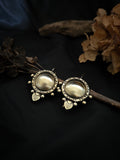 Boucles d'oreilles ethnique laiton