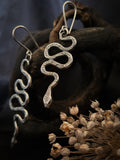 Boucles d'oreilles serpent