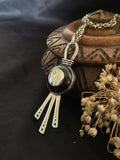 Pendentif d'Ébène et d'Argent