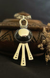 Pendentif d'Ébène et d'Argent