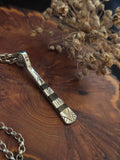 Pendentif d'Ébène et d'Argent