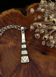 Pendentif d'Ébène et d'Argent