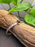 Bracelet pierre de lune noire