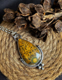 Pendentif jaspe océan