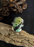 Bague turquoise hubei taille 57