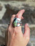 Bague turquoise hubei taille 57
