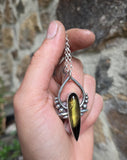 Pendentif citrine fumé