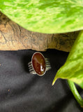 Bague cornaline taille 56