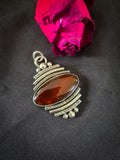Pendentif cornaline
