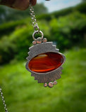 Pendentif cornaline