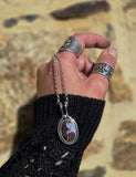 Pendentif opale boulder
