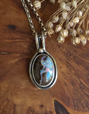 Pendentif opale boulder