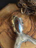 Bague opale boulder taille 55