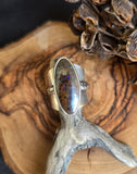 Bague opale boulder taille 55