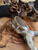 Bague opale boulder taille 55