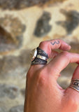 Bague scapolite taille 58