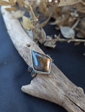Bague labradorite taille 60