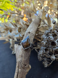Bague labradorite taille 60