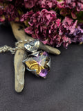 Pendentif mandala/ ametrine