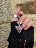 Pendentif mandala/ ametrine