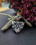 Pendentif mandala/ ametrine