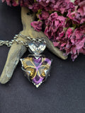 Pendentif mandala/ ametrine