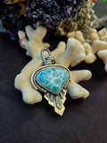 Pendentif larimar