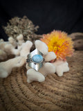 Bague larimar taille réglable