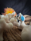 Bague larimar taille 57