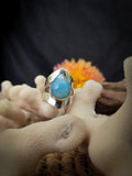 Bague larimar taille 57