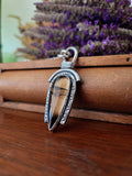Pendentif quartz fumé