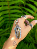 Pendentif quartz fumé