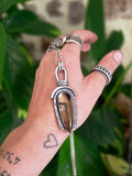 Pendentif quartz fumé