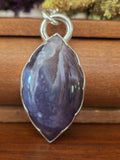 Pendentif calcedoine violette
