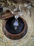 Pendentif calcedoine bleu