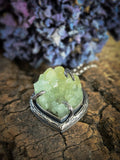 Pendentif phrenite/ arbre