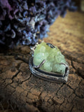 Pendentif phrenite/ arbre